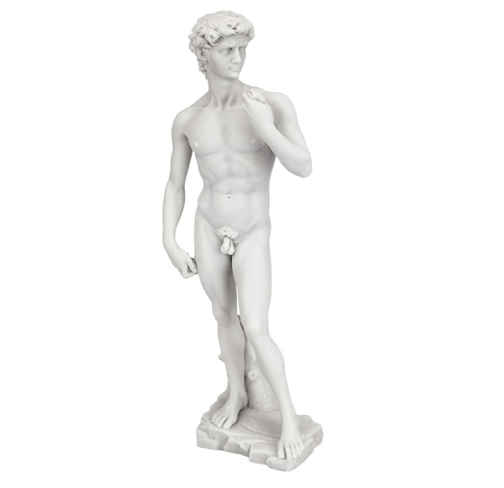 escultura de jardin, escultura miguel angel